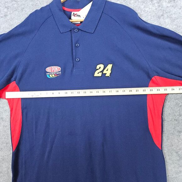 Chase Authentics 2007 Jeff Gordon Polo Shirt Size XL Dupont NEW NWT Embroidered - Picture 11 of 14